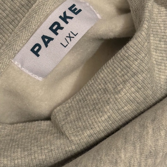 New authentic Parke Sweatshirt classic gray with white Lettering. Lg/xl - Picture 4 of 4